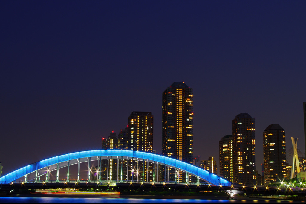 ベタな夜景　HDR