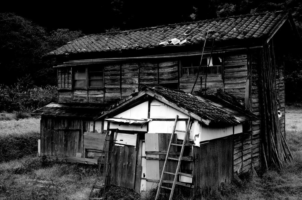 たたずむ廃墟