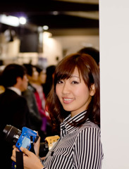 CP+に咲くHANA~リコーペンタックス～