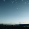 寒空の坂東大橋