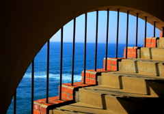 足元に広がる海原