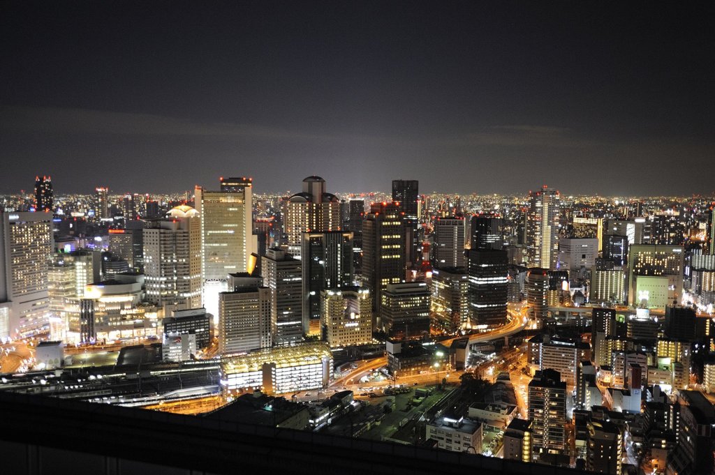 Osaka City night