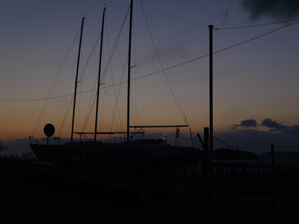 夕暮れハーバー