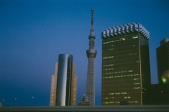 the evening from Azuma-bashi bridge Ⅳ