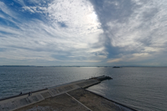 雲の境界線