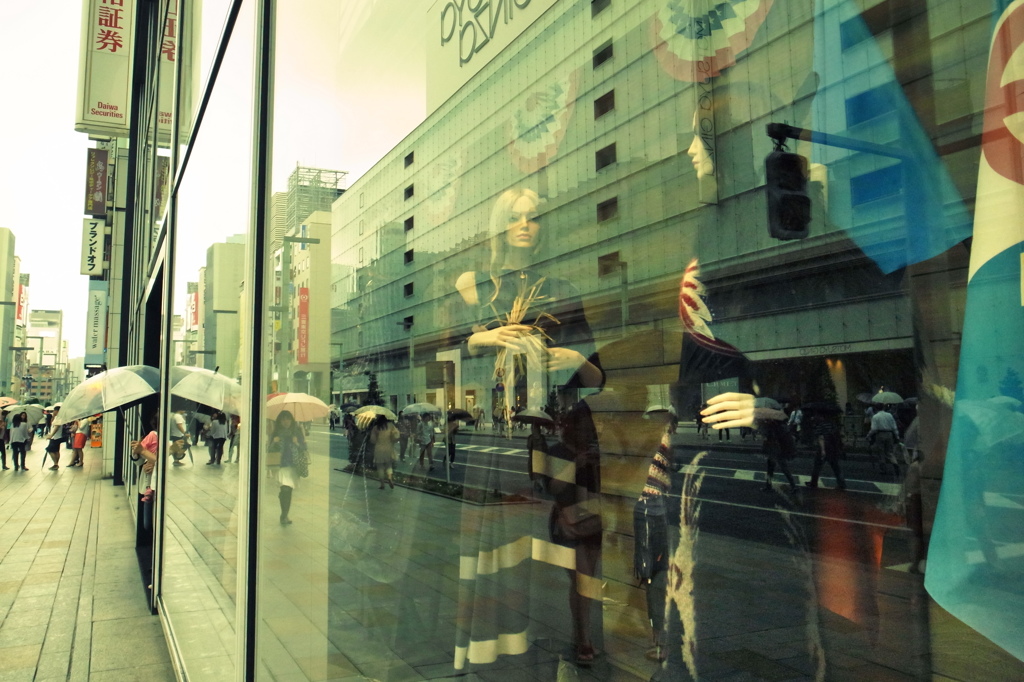 GINZA rainy day #3