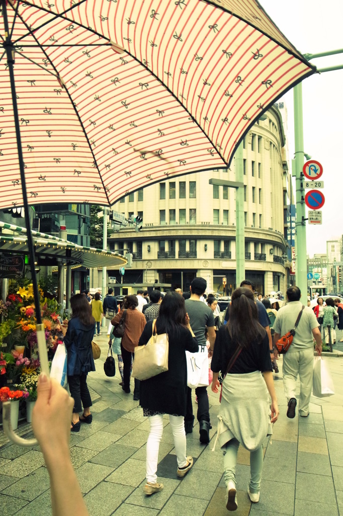 GINZA rainy day #8