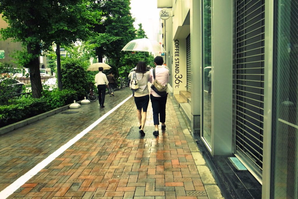 GINZA rainy day #5