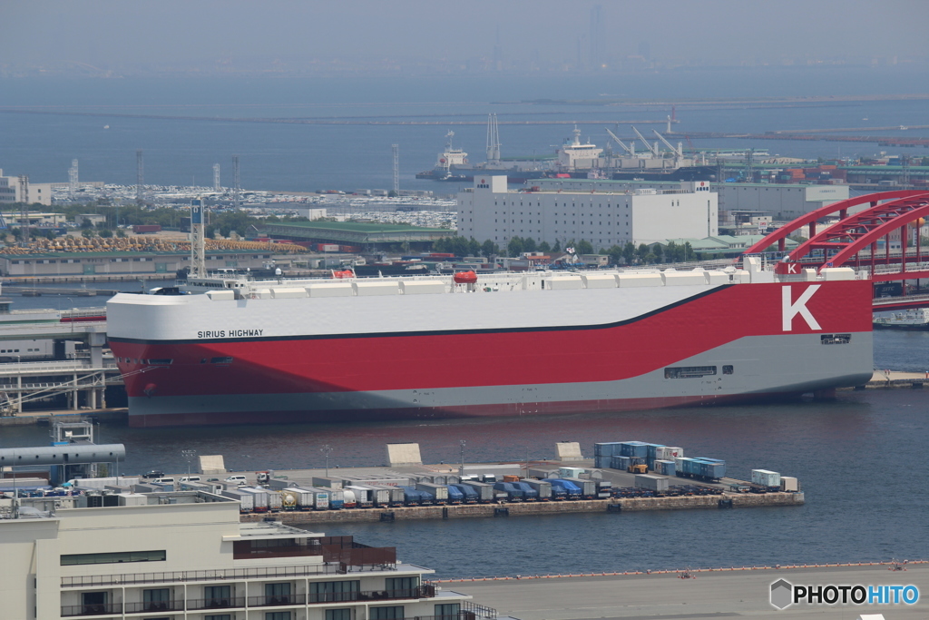 ７月-３連休の神戸港