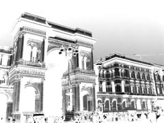 試験的作品-Galleria Vittorio Emanue(Milan)