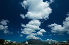 桜島の空