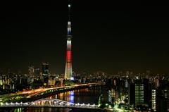 東京スカイツリー　クリスマス限定イルミネーション