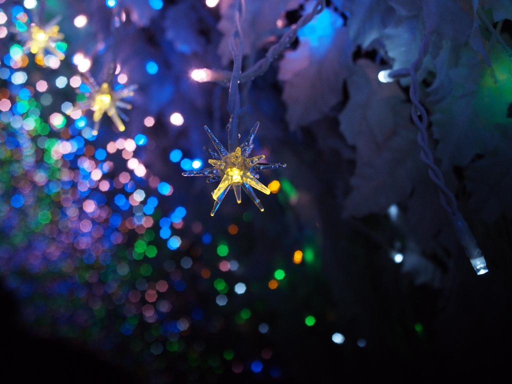 六角形（七角形？）ボケ