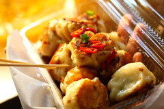 台湾　焼き小籠包