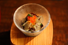 熊本　黒川温泉　こうの湯　酢の物