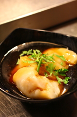 台湾　もってり生地に肉餡が入った何か