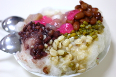 台湾　豆のかき氷