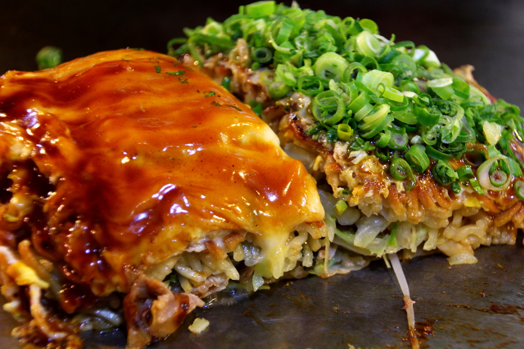 広島、お好み焼き横丁