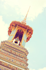 タイ　バンコク　王宮の寺院