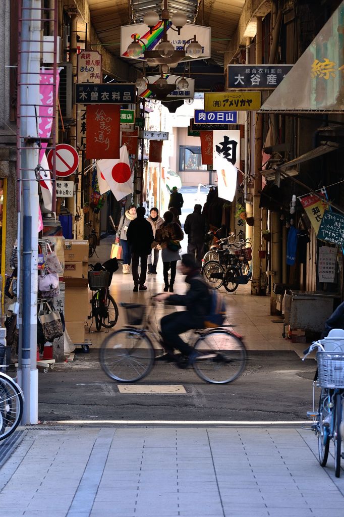 商店街　尾道