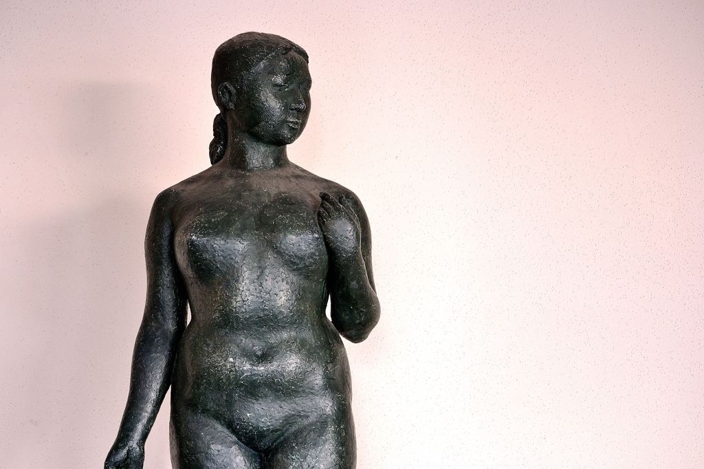 ブロンズ像　尾道