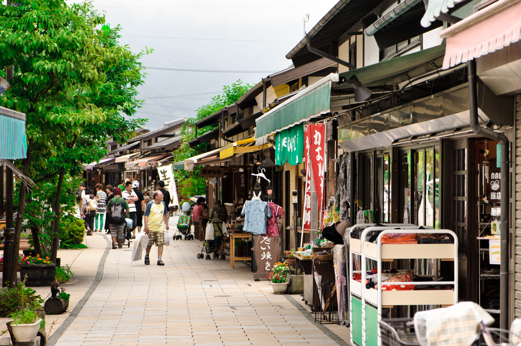 松本市の街