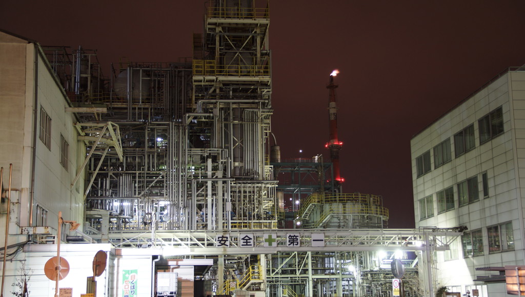 眠らない川崎工場地帯１