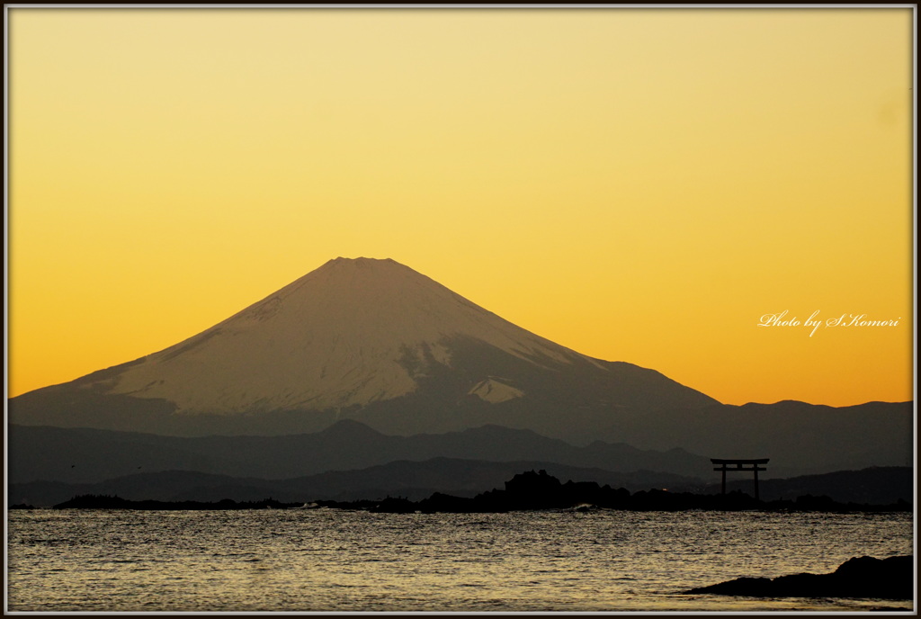 ～ 森戸の夕暮れ ～