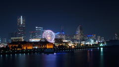 At night of beloved Yokohama