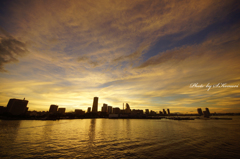 Dusk of Yokohama