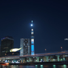 The Sky Tree of the moonlit night　Tａｋｅ①