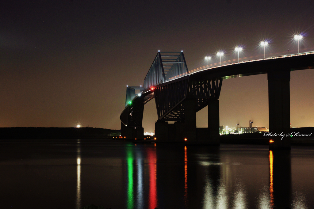 The darkness of  bridge