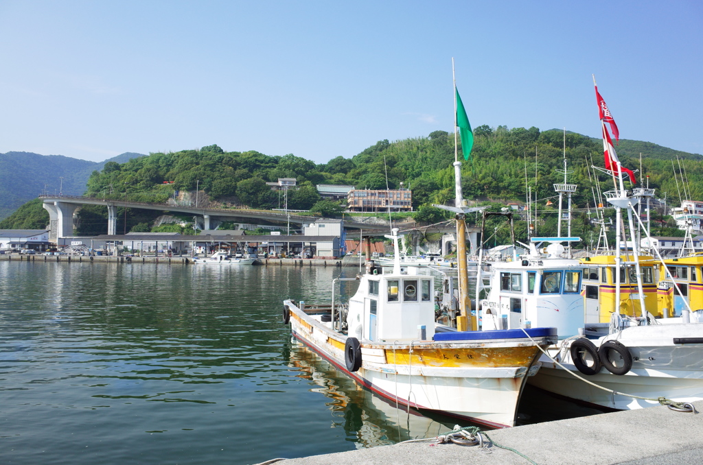 海辺の町