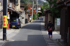 街道を逸れて