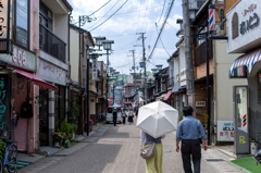 城下町を往く