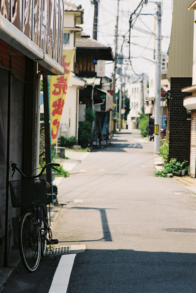 個人商店と生活道