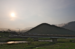 雨雲去りし城下町