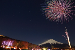 花の都冬花火