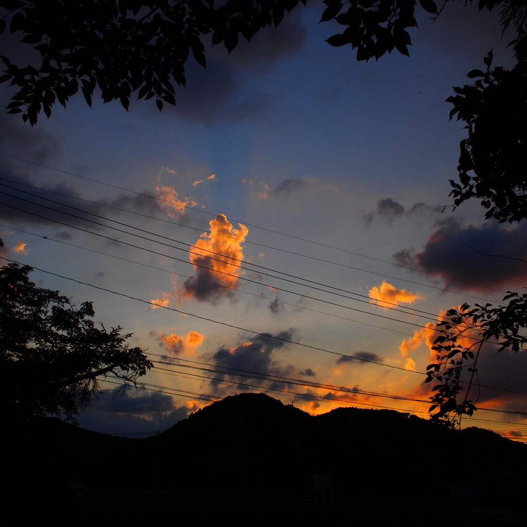 夕焼け空