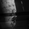 階段に落ちる影