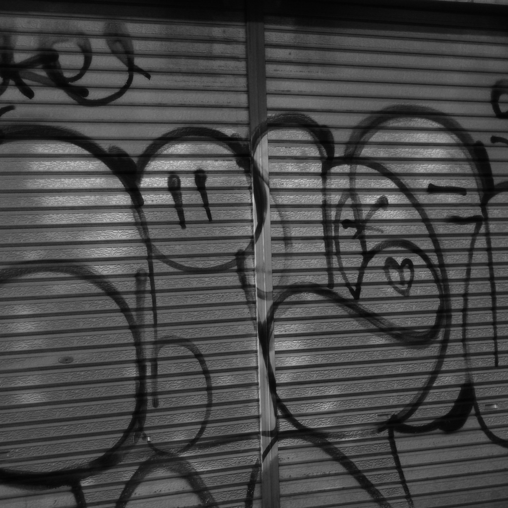 シャッター通り…