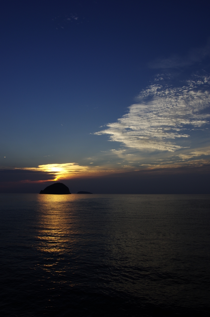 海の煌めき