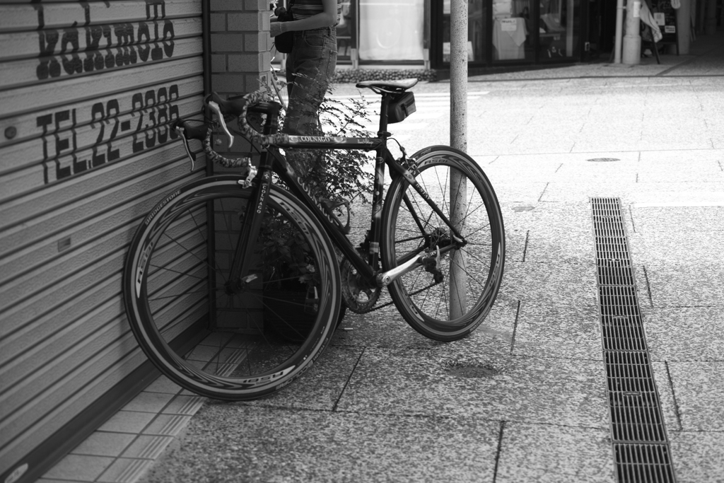 自転車のある風景