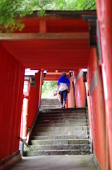 鳥居をくぐれば