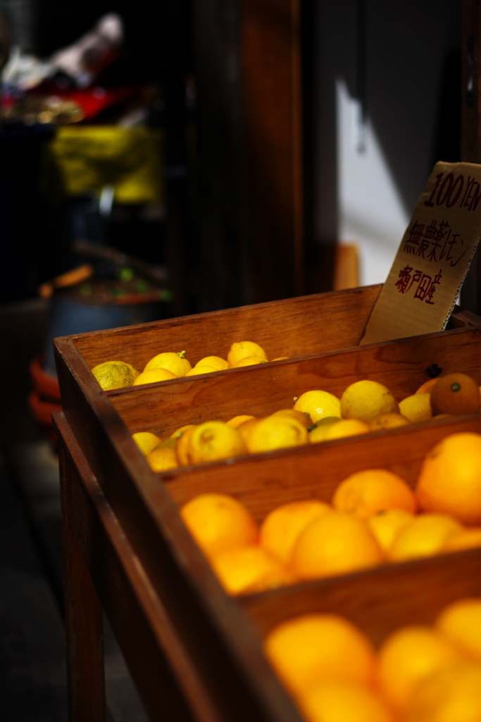 露店の香り