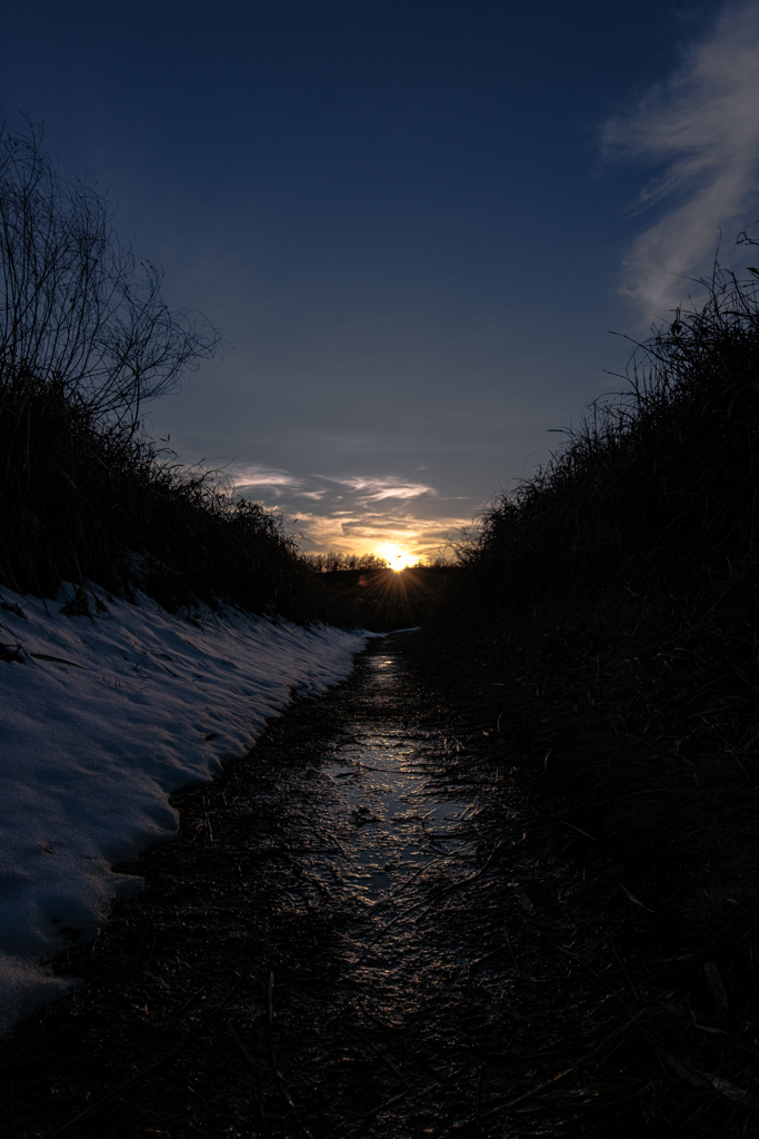 一日の終わりに