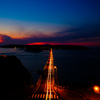 sunset　bridge