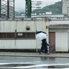 walking　the　rain