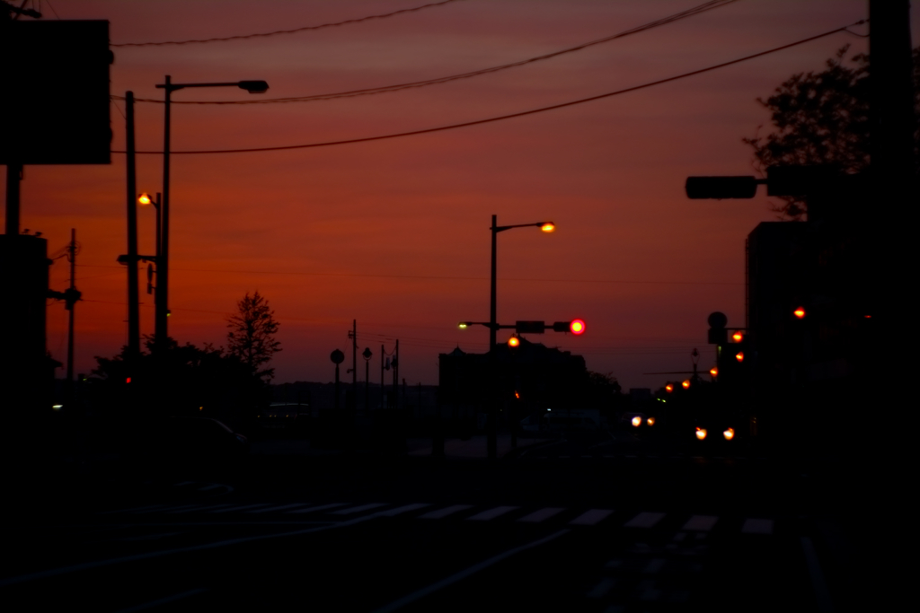 夕映え