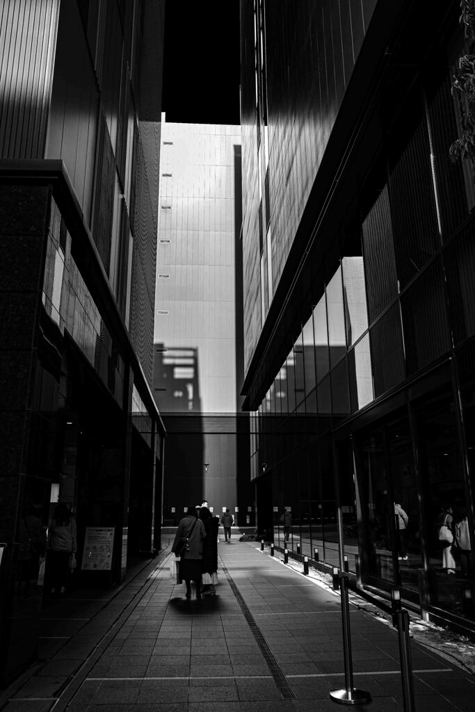 monochrome　city